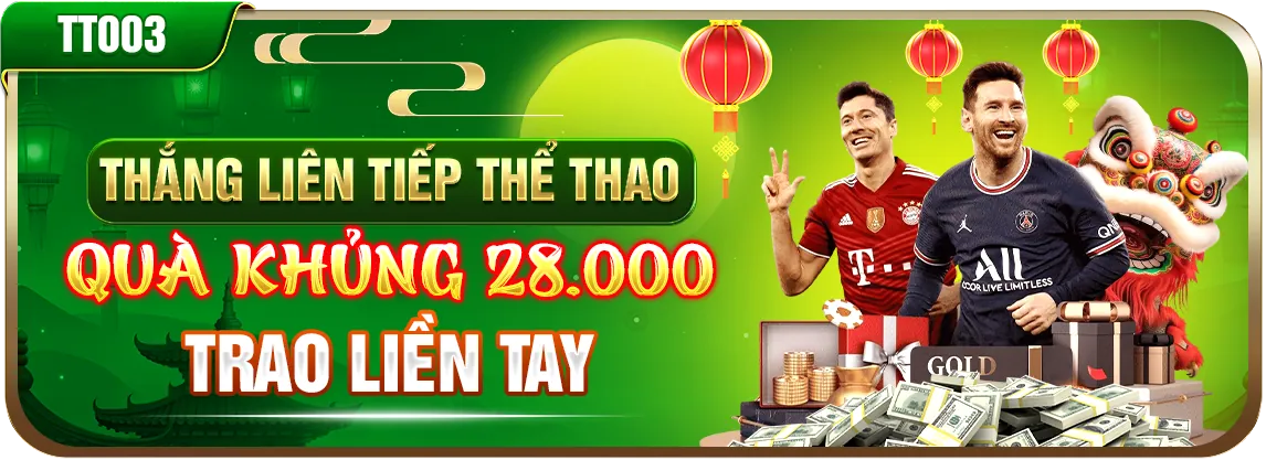 Hoàn trả hàng tuần cho các trò chơi casino